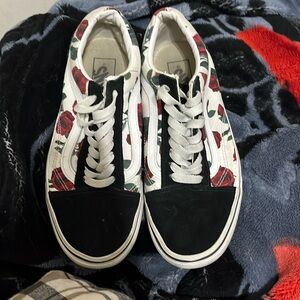 Rose designed vans